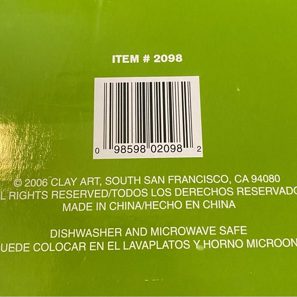 Clay Art Grill Time Condiment Server - Picture 2 of 3